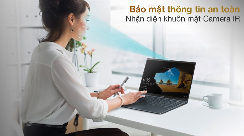 Laptop Asus ZenBook UX425E i5 1135G7/8GB/512GB/Cáp/Túi/Win11 (KI749W)