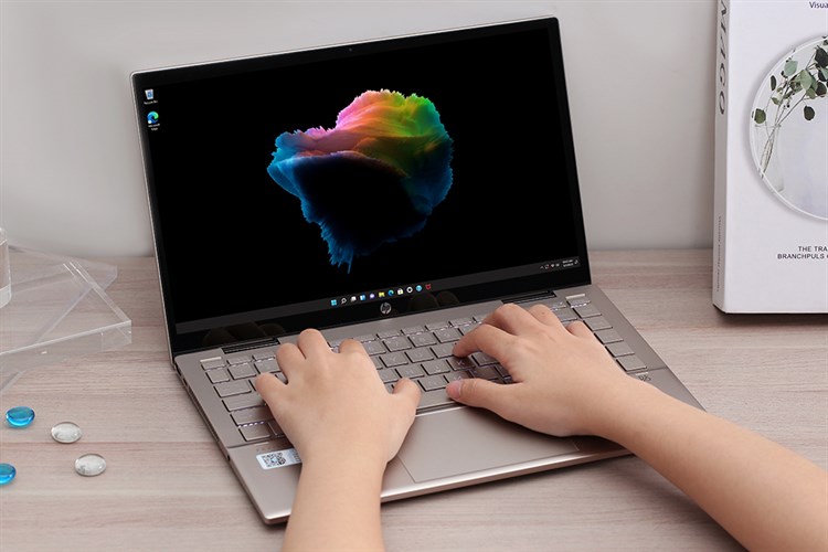 Laptop HP Pavilion X360 14 dy0171TU i3 1125G4/4GB/512GB/Touch/Win11 (4Y1D6PA) Màu Vàng