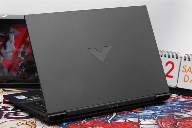 Laptop HP Gaming VICTUS 16 e0175AX R5 5600H/8GB/512GB/4GB RTX3050/144Hz/Win11 (4R0U8PA) Màu Đen