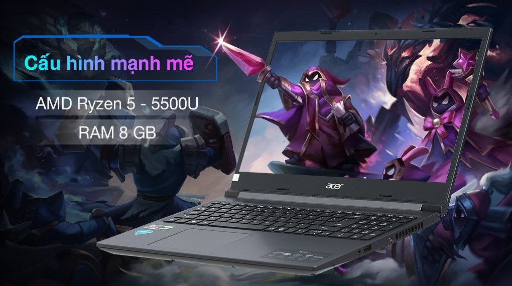 Acer Aspire 7 Gaming A715 42G R4XX R5 5500U (NH.QAYSV.008)