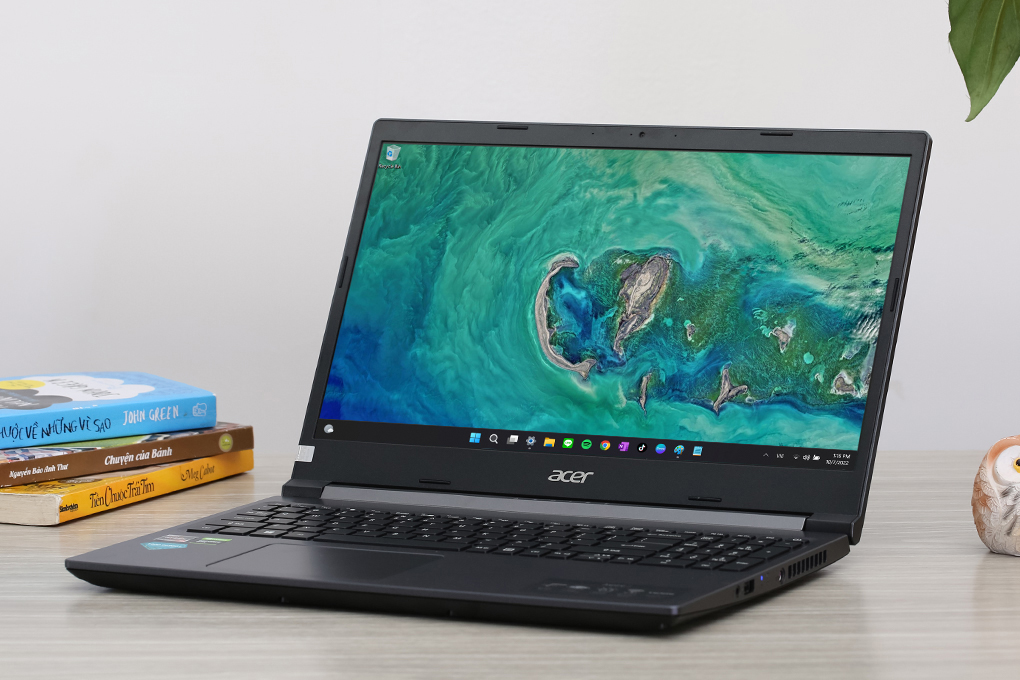 Laptop Acer Aspire 7 Gaming A715 42G R4XX R5 5500U/8GB/256GB/4GB GTX1650/Win11 (NH.QAYSV.008) Màu Đen