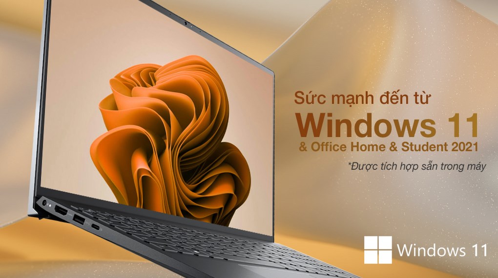 Laptop Dell Vostro 5515 R3 5300U/8GB/256GB/Office H&S/Win11 (70270649)