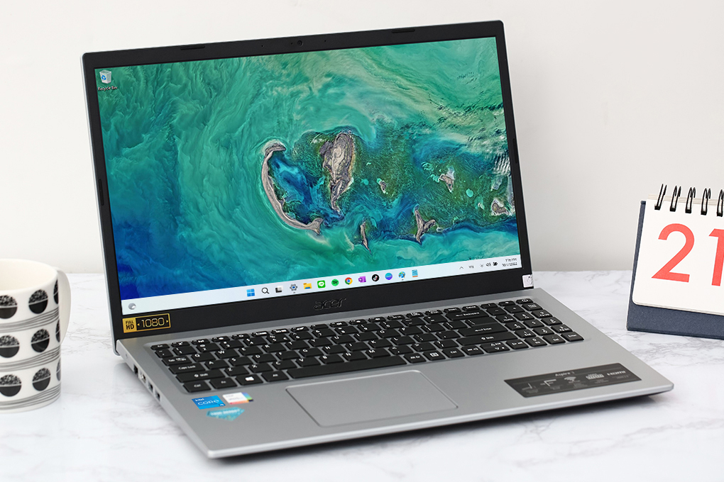 Laptop Acer Aspire 3 A315 58 59LY i5 1135G7/8GB/512GB/Win11 (NX.ADDSV.00G) Màu Bạc
