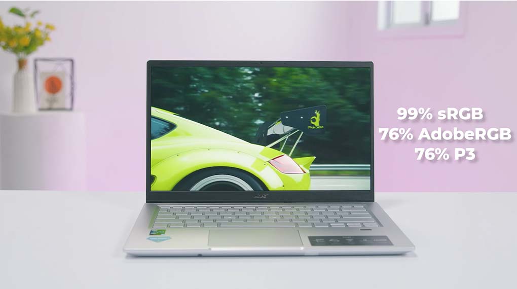 Acer Swift 3 SF314 511 55QE i5 1135G7 (NX.ABNSV.003) - Đo màn hình