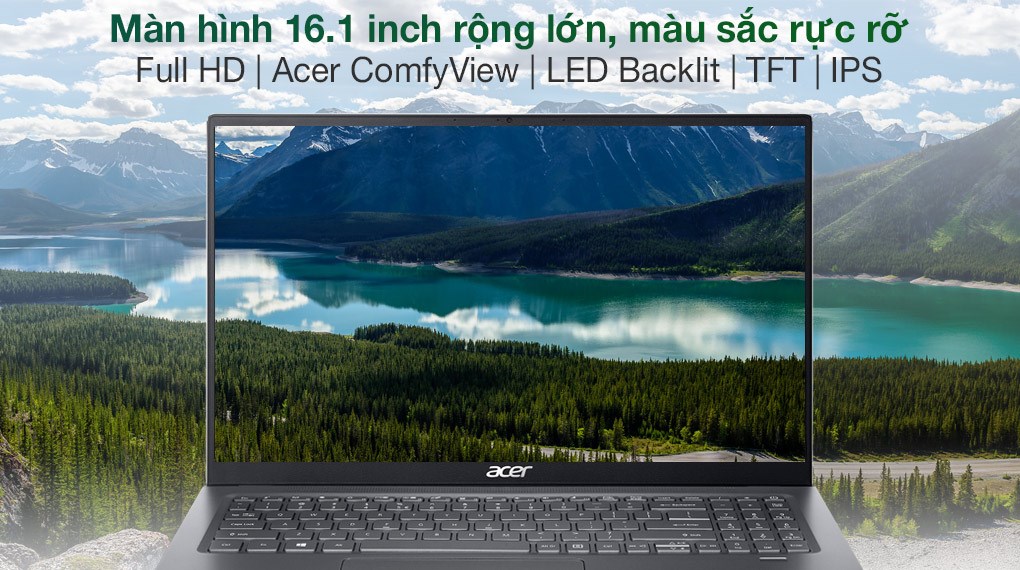 Laptop Acer Swift X SFX16 51G 516Q i5 11320H/16GB/512GB/4GB RTX3050/Win11 (NX.AYKSV.002)