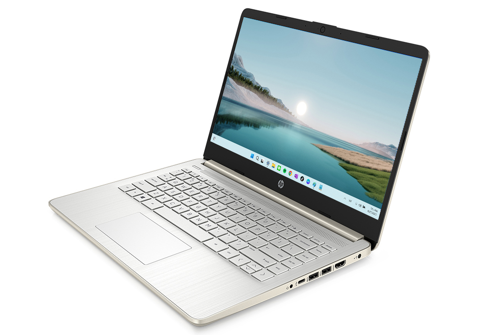 Laptop HP 14s fq1080AU R3 5300U/4GB/256GB/Win11 (4K0Z7PA) Màu Bạc