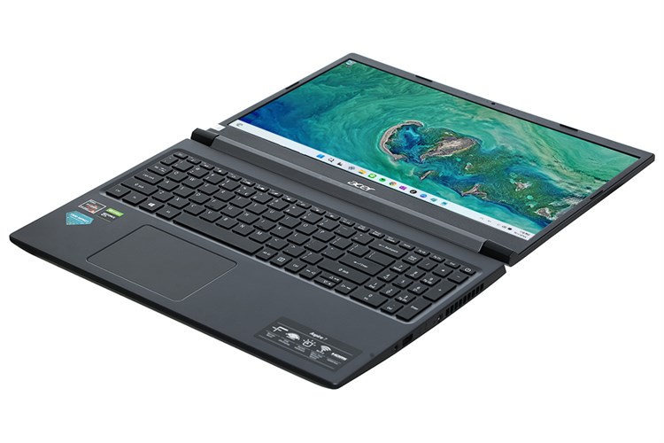 Laptop Acer Aspire 7 Gaming A715 42G R05G R5 5500U/8GB/512GB/4GB GTX1650/144Hz/Win11 (NH.QAYSV.007) Màu Đen