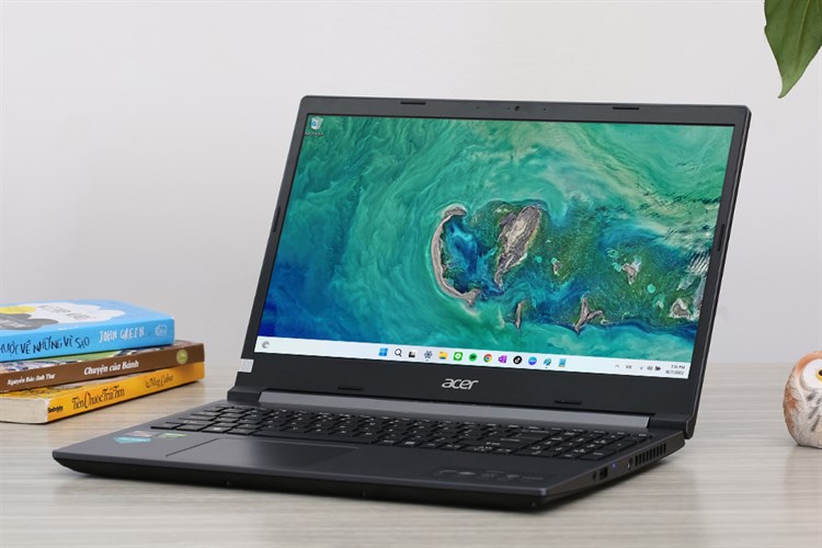Laptop Acer Aspire 7 Gaming A715 42G R05G R5 5500U/8GB/512GB/4GB GTX1650/144Hz/Win11 (NH.QAYSV.007) Màu Đen