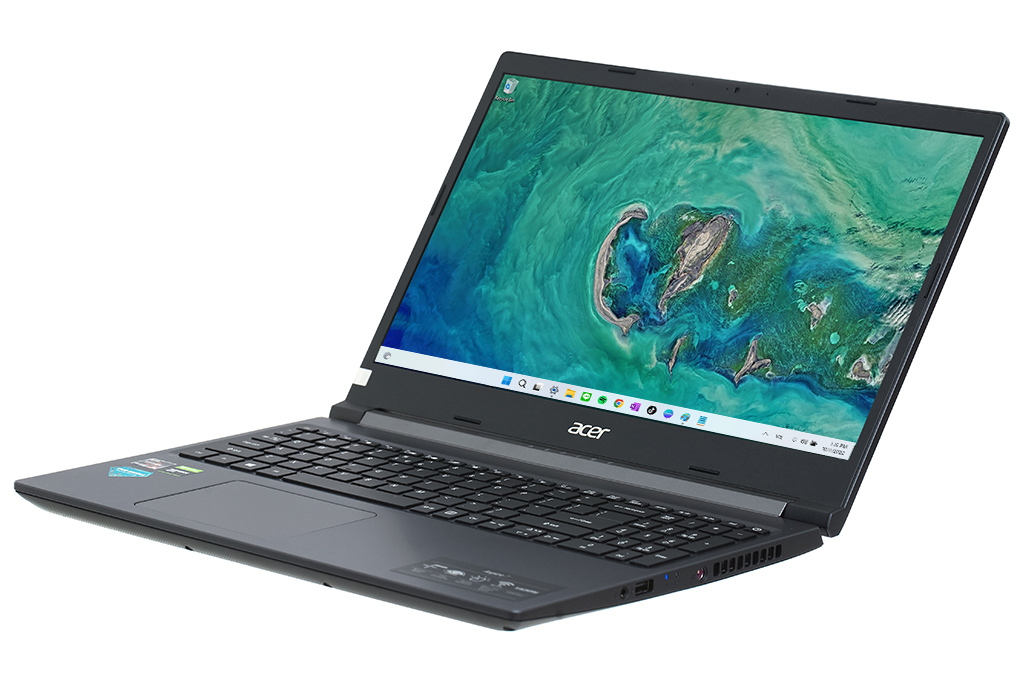 Laptop Acer Aspire 7 Gaming A715 42G R05G R5 5500U/8GB/512GB/4GB GTX1650/144Hz/Win11 (NH.QAYSV.007) Màu Đen