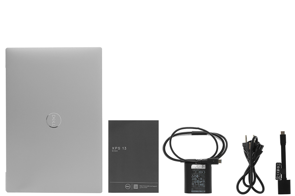 Bộ sản phẩm gồm: Dây nguồn, Sách hướng dẫn, Thùng máy, Adapter chuyển, Sạc Laptop Dell