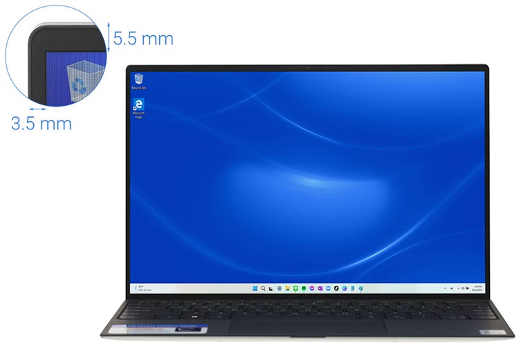 Laptop Dell XPS 13 9310 i5 1135G7/8GB/512GB/Cáp/Office H&S/Win11 (70273578) Màu Bạc