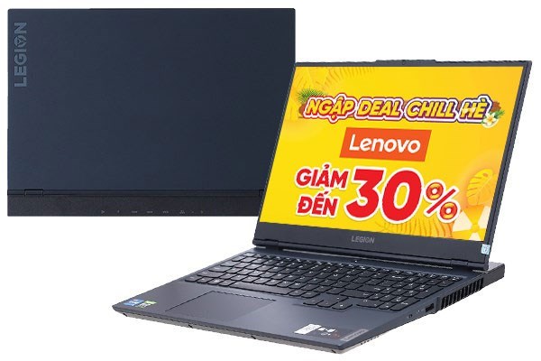Laptop Lenovo Gaming Legion 5 15ACH6 R5 5600H/8GB/512GB/4GB RTX3050/165Hz/Win11 (82JW00KLVN)