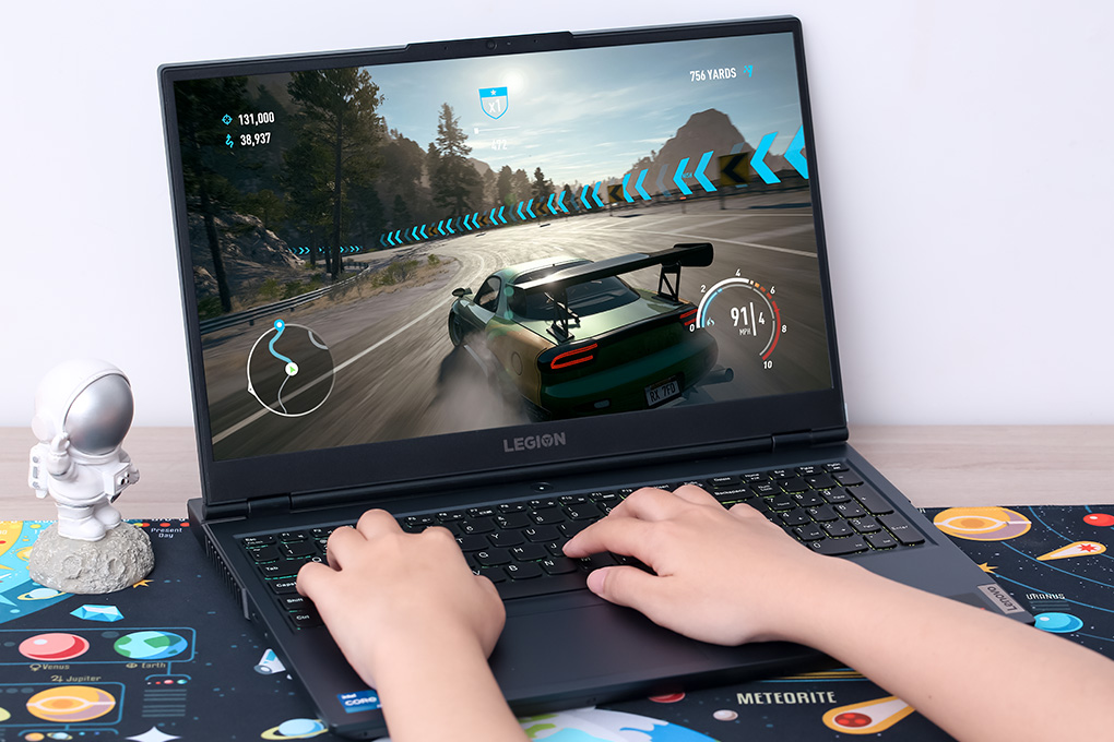 Laptop Lenovo Gaming Legion 5 15ACH6 R5 5600H/8GB/512GB/4GB RTX3050/165Hz/Win11 (82JW00KLVN) Màu Xanh