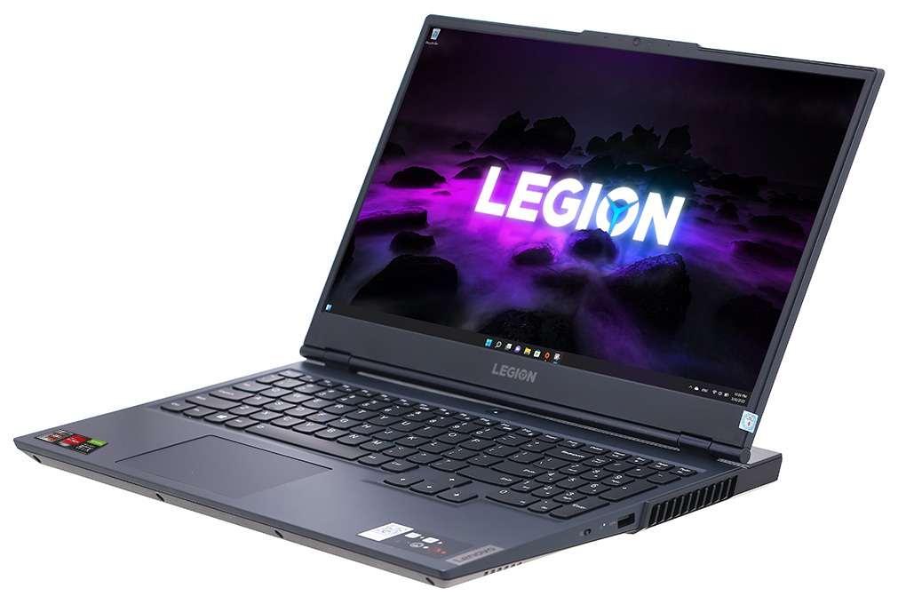 Laptop Lenovo Gaming Legion 5 15ACH6 R5 5600H/8GB/512GB/4GB RTX3050/165Hz/Win11 (82JW00KLVN) Màu Xanh