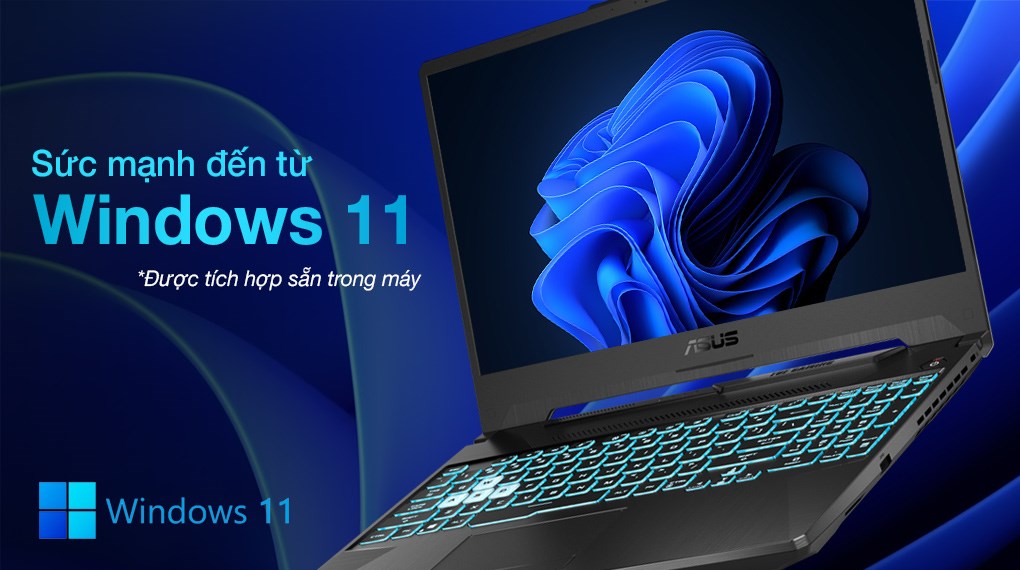 Laptop Asus TUF Gaming FX506HCB i5 11400H/8GB/512GB/4GB RTX3050/144Hz/Win11 (HN144W)