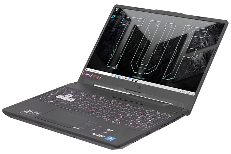 Laptop Asus TUF Gaming FX506HCB i5 11400H/8GB/512GB/4GB RTX3050/144Hz/Win11 (HN144W) Màu Đen