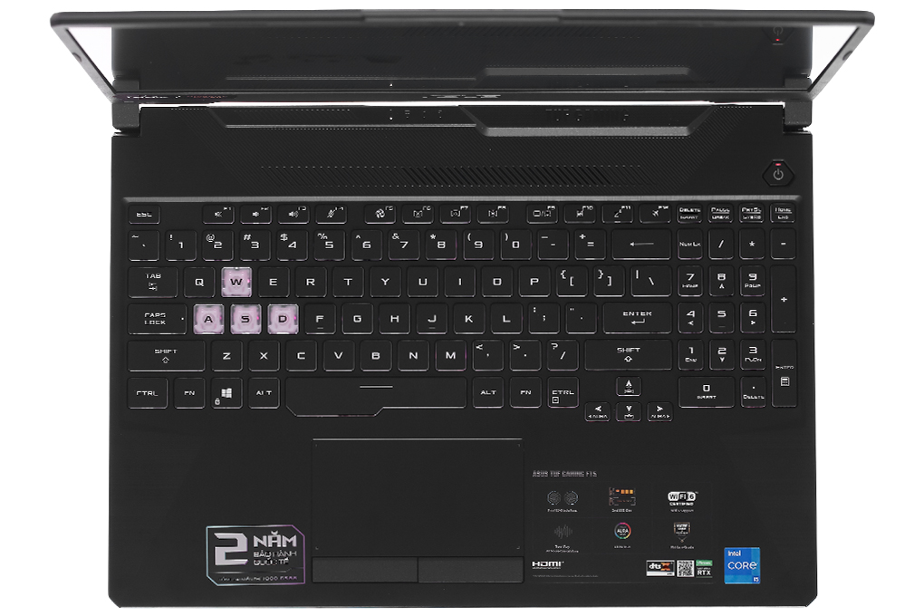 Siêu thị laptop Asus TUF Gaming FX506HCB i5 11400H/8GB/512GB/4GB RTX3050/144Hz/Win11 (HN144W)