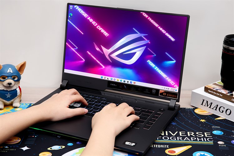 Laptop Asus Gaming ROG Strix G15 G513IH R7 4800H/8GB/512GB/4GB GTX1650/144Hz/Win11 (HN015W) Màu Xám