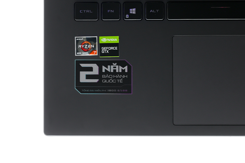 Laptop Asus Gaming ROG Strix G15 G513IH R7 4800H/8GB/512GB/4GB GTX1650/144Hz/Win11 (HN015W) Màu Xám