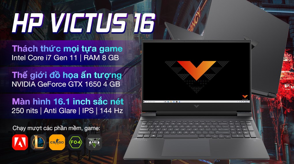 HP Gaming VICTUS 16 d0200TX i7 11800H (4R0U2PA)