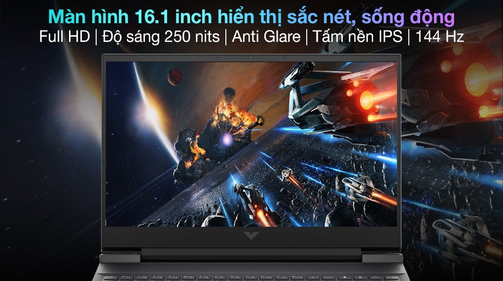 HP Victus 16-e1107AX: Ryzen5 6600H/16G/16in FHD 144Hz/RTX3050/BH 9th ! - 5