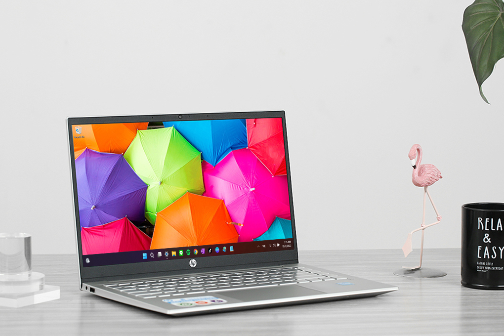 Laptop HP Pavilion 14 dv0520TU i3 1125G4/4GB/256GB/Win11 (46L92PA) Màu Bạc