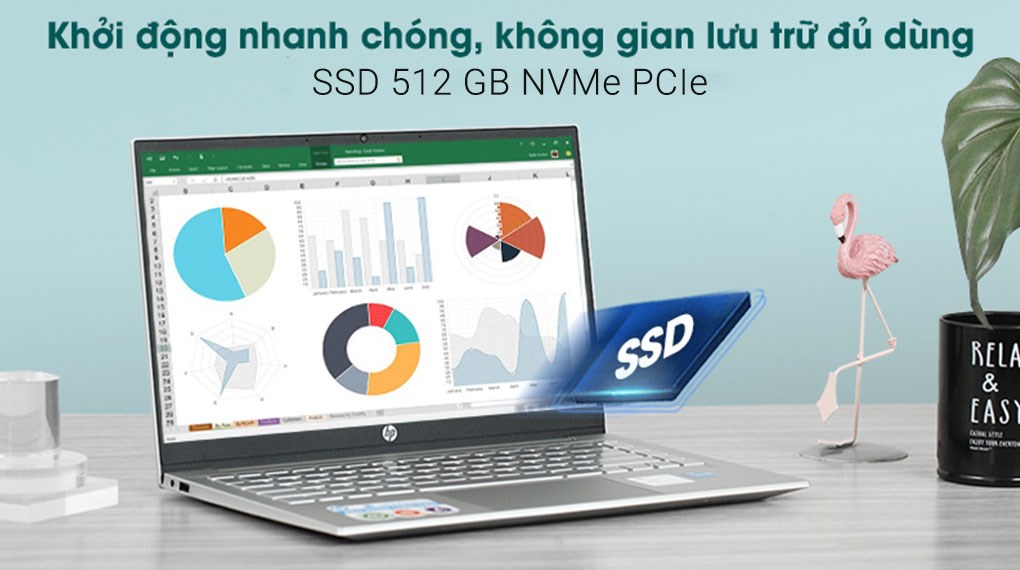 Laptop HP Pavilion 14 dv1031TU i5 1155G7/8GB/512GB/Win11 (5Z9U0PA)