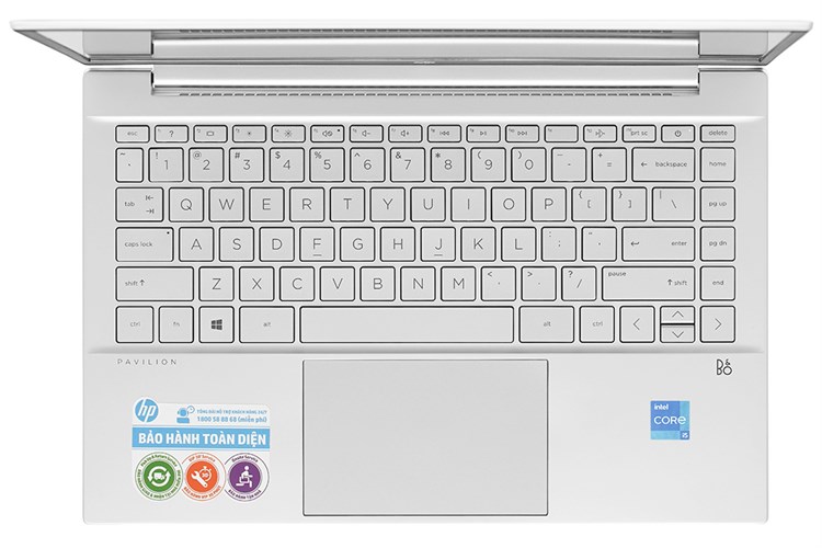 Laptop HP Pavilion 14 dv1031TU i5 1155G7/8GB/512GB/Win11 (5Z9U0PA) Màu Bạc