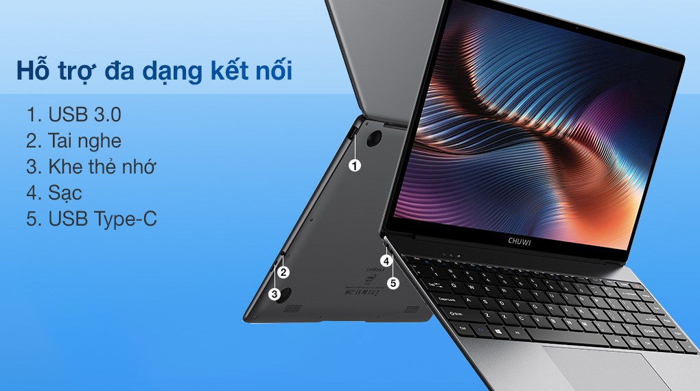 Laptop CHUWI LarkBook X N5100/8GB/256GB/Win10