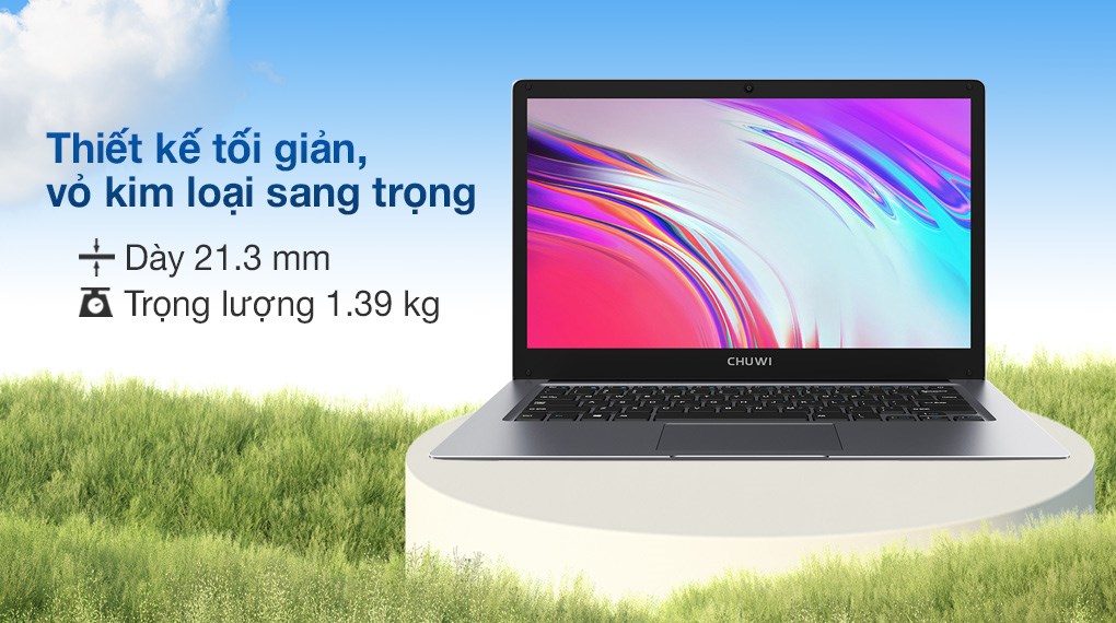 Laptop CHUWI HeroBook Pro N4020/8GB/256GB/Win10