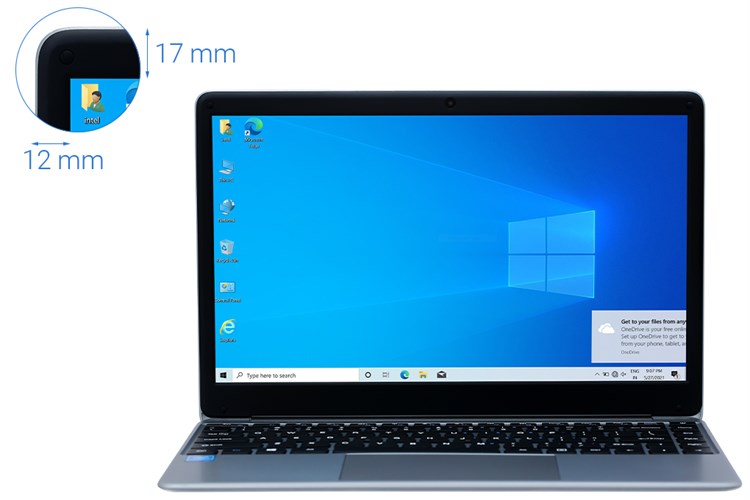 Laptop CHUWI HeroBook Pro N4020/8GB/256GB/Win10 Màu Xám