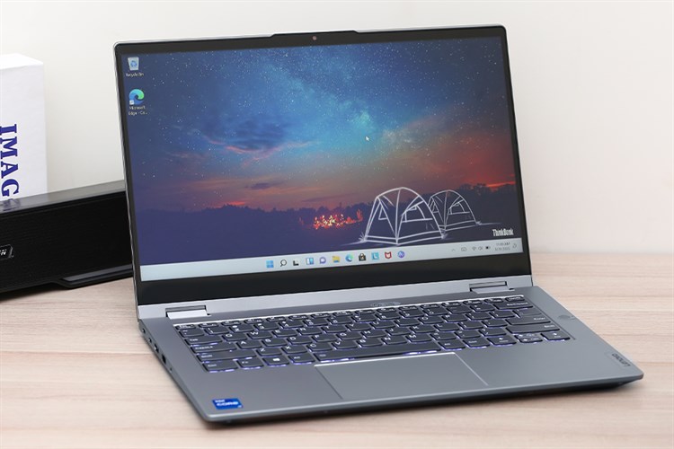Laptop Lenovo ThinkBook 14s Yoga ITL i7 1165G7/8GB/512GB/Touch/Pen/Win11 (20WE007PVN) Màu Xám