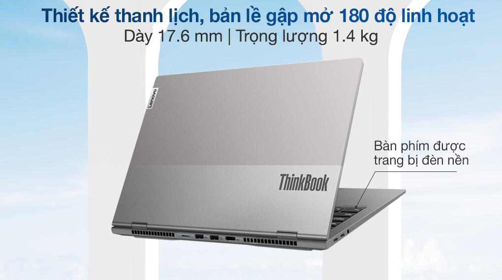 ThinkBook 14p G2 ACH R5 5600H (20YN001HVN) - Thiết kế
