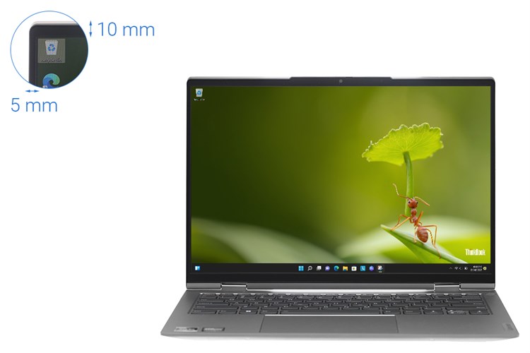 Laptop Lenovo ThinkBook 14p G2 ACH R5 5600H/16GB/512GB/Win11 (20YN001HVN) Màu Xám
