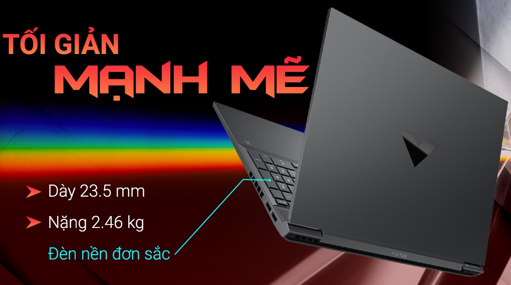 Laptop HP Gaming VICTUS 16 d0298TX i5 11400H/8GB/512GB/4GB GTX1650/144Hz/Win11 (64V74PA)