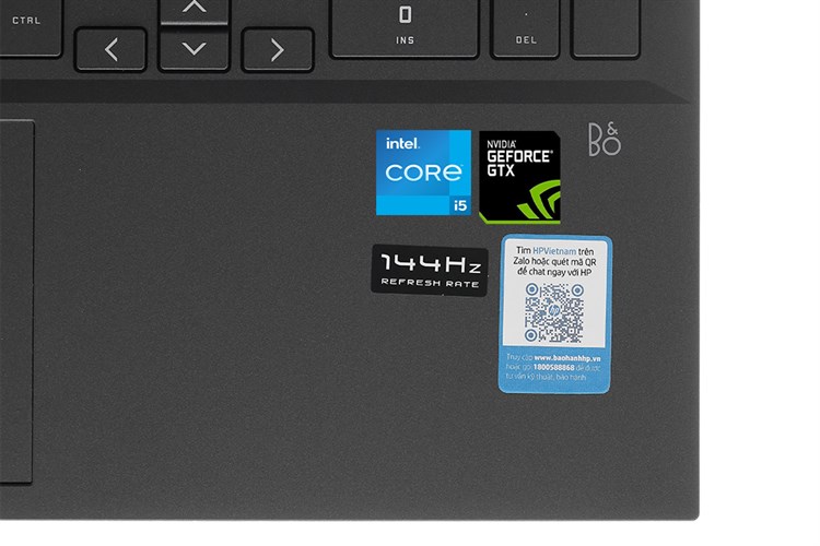 Laptop HP Gaming VICTUS 16 d0298TX i5 11400H/8GB/512GB/4GB GTX1650/144Hz/Win11 (64V74PA) Màu Đen - Bạc