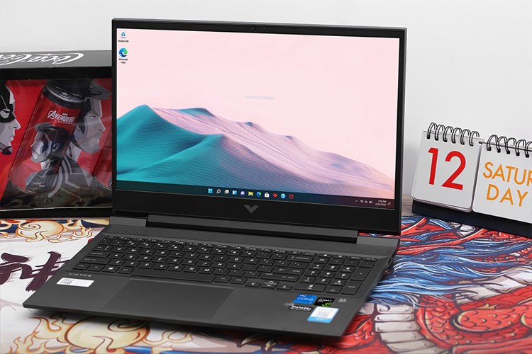 Laptop HP Gaming VICTUS 16 d0298TX i5 11400H/8GB/512GB/4GB GTX1650/144Hz/Win11 (64V74PA) Màu Đen - Bạc
