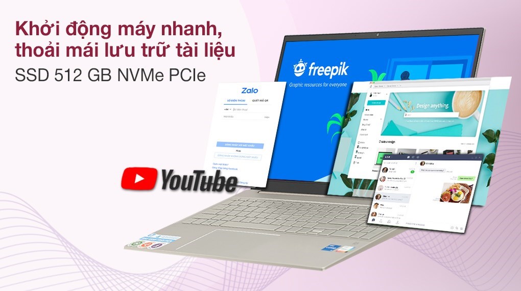 Laptop HP Pavilion 15 eg0505TU i5 1135G7/8GB/512GB/Win11 (46M02PA)