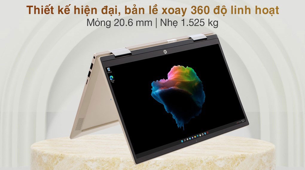 Laptop HP Pavilion x360 14 dy0076TU i5 1135G7/8GB/512GB/Touch/Pen/Win11 (46L94PA)