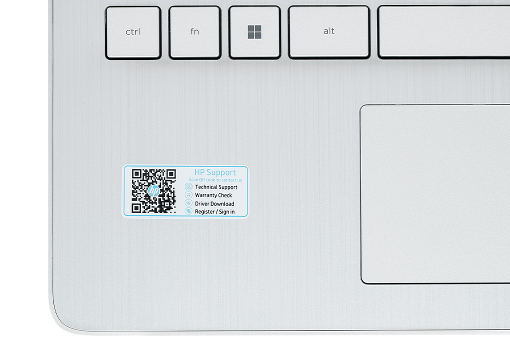 Laptop HP 14s fq1066AU R5 5500U/8GB/256GB/Win11 (4K0Z6PA) Màu Bạc
