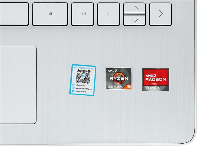 Laptop HP 14s fq1066AU R5 5500U/8GB/256GB/Win11 (4K0Z6PA) Màu Bạc