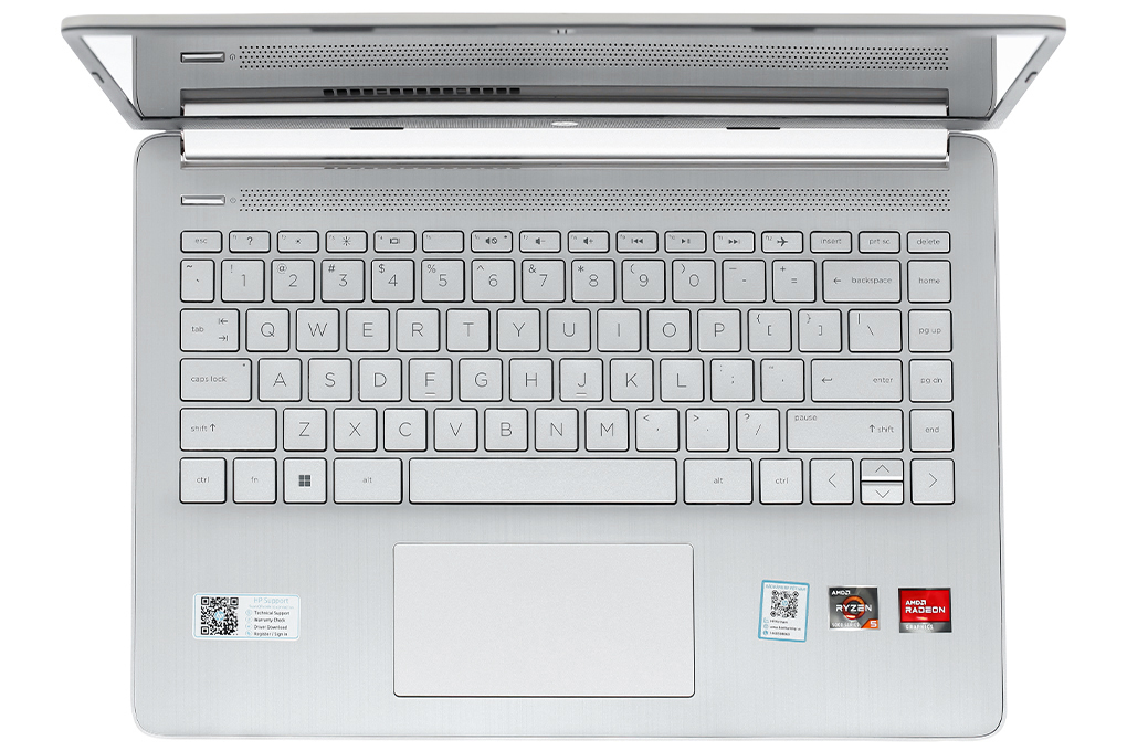Laptop HP 14s fq1066AU R5 5500U/8GB/256GB/Win11 (4K0Z6PA) Màu Bạc
