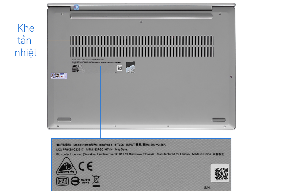 Mua laptop Lenovo Ideapad 5 15ITL05 i5 1135G7/8GB/512GB/Win11 (82FG01H7VN)