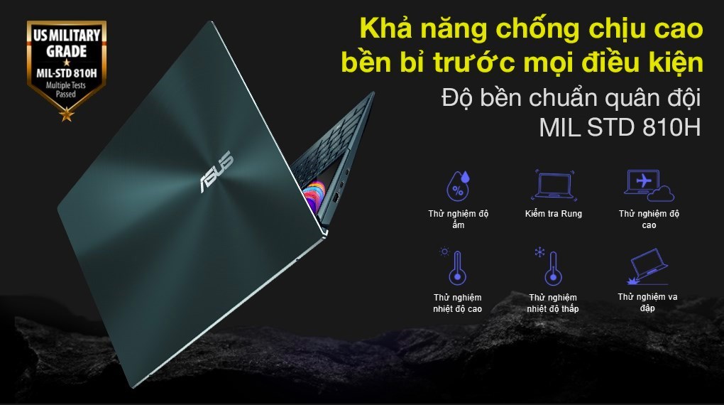 Laptop Asus ZenBook UX482EA i5 1135G7/8GB/512GBTouch/Pen/Túi/Stand/Win11 (KA397W)