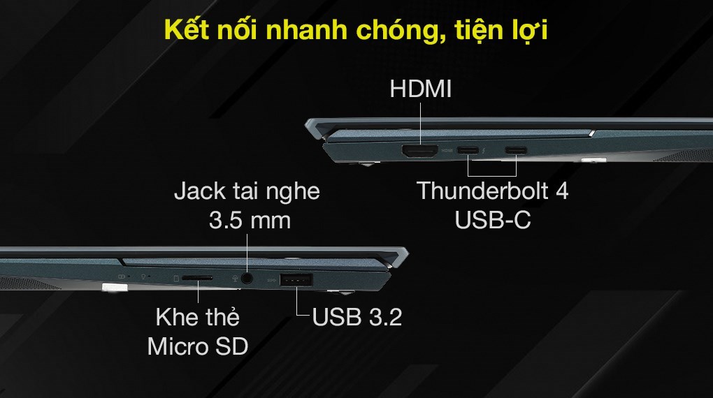 Laptop Asus ZenBook UX482EA i5 1135G7/8GB/512GBTouch/Pen/Túi/Stand/Win11 (KA397W)