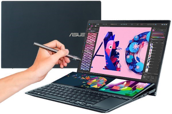 Laptop Asus ZenBook UX482EA i5 1135G7/8GB/512GBTouch/Pen/Túi/Stand/Win11 (KA397W)