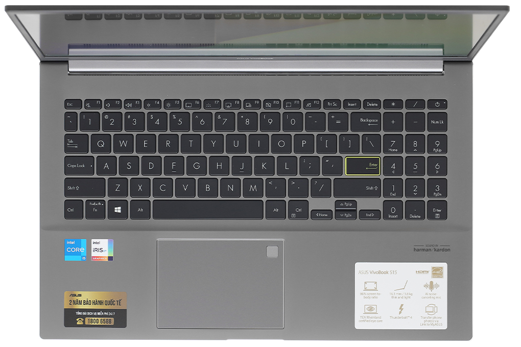 Laptop Asus VivoBook S533EA i5 1135G7/8GB/512GB/Win11 (BN462W) giá rẻ