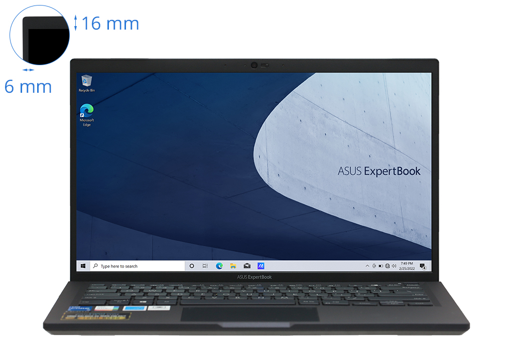 Mua laptop Asus ExpertBook B1400CEAE i5 1135G7/8GB/512GB/Win10 (EK4035T)
