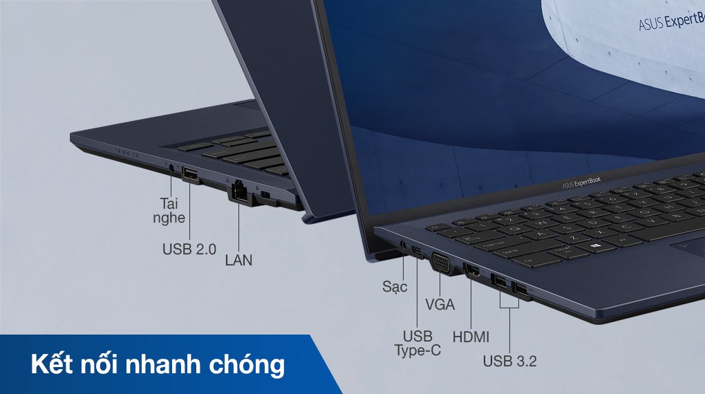 Laptop Asus ExpertBook B1400CEAE i5 1135G7/8GB/512GB/Win11 (EB3182W)