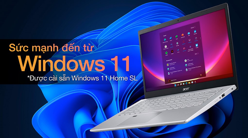 Laptop Acer Aspire 5 A514 54 511G i5 1135G7/8GB/1TB SSD/Win11 (NX.A28SV.009)